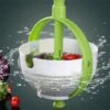 Manual Salad Spinner, Lettuce Spinner Vegetable Dryer, Quick And Easy Multi-Use Lettuce Spinner, Vegetable Dryer, Fruit Washer, Pasta And Fries Spinner