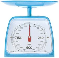 KA-001 CW Cooking Scale, Kitchen Scale, Cooking, Analog, 2.2 Lbs (1 Kg), 0.2 Oz (5 G), White -Peugeot Shop 51dlFPLLCL