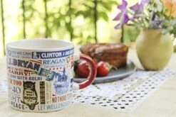 Tial Slogan Coffee Mug - From "Tippecanoe And Tyler Too" To "Yes We Can" - Comes In A Fun Gift Box,12 Ounces -Peugeot Shop 51dwzdDARrL