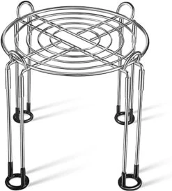 Water Filter Stand For Berkey, 8 Inches Tall 9 Inches Diameter Stainless Steel Pitchers Countertop With Rubber Non-Slip, Works For Most Gravity-Fed Dispenser Replacement Countertop Water Filters -Peugeot Shop 51e4BiutwL. AC