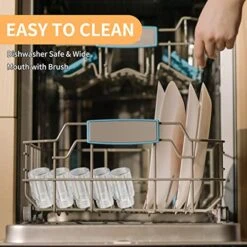 2oz Glass Jars With Lids - Glass Shot Bottles Set For Liquids, Juicing, Ginger Shot, Sample - Small Containers With Screw Caps - Clear Mini Round Bottles - Leakproof/Wide Mouth - 8 Pack 6 2oz Glass Jars With Lids - Glass Shot Bottles Set For Liquids, Juicing, Ginger Shot, Sample - Small Containers With Screw Caps - Clear Mini Round Bottles - Leakproof/Wide Mouth - 8 Pack -Peugeot Shop 51eGwG6Z21L