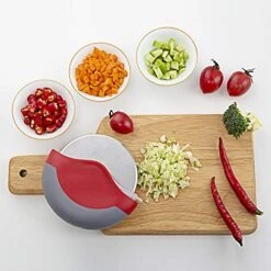 Pizza Cutter Wheel - Super Sharp And Easy To Clean Slicer, Kitchen Gadget With Protective Blade Guard (Green) (Red) -Peugeot Shop 51eJ8YtsCRL