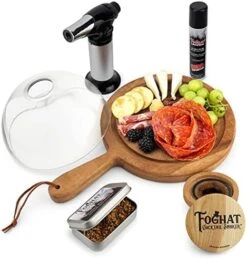 Foghat Cocktail Smoking Kit - Bourbon Barrel Oak Fuel Wood Shavings & Smoking Torch & Butane | Infuse Cocktails, Whiskey, Cheese & Meats 17 Foghat Cocktail Smoking Kit - Bourbon Barrel Oak Fuel Wood Shavings & Smoking Torch & Butane | Infuse Cocktails, Whiskey, Cheese & Meats -Peugeot Shop 51eY 7TTdBL. AC
