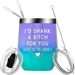 Best Friend Funny Gifts For Women, Friendship Gifts Birthday Gifts For Friends Female, Women, Sister Gifts From Sister, BFF Gifts For Women, Unique Personalized Gifts For Friends, Her - Wine Tumbler -Peugeot Shop 51eZ2y5yY1L. AC