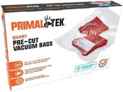 8” X 12” Pre-Cut Vacuum Bags – 100 Quart Bags For Food Preservation – BPA-Free Vacuum Sealer Bags, Microwave, Freezer And Boil Safe, Compatible With Any Vacuum Sealer Machine -Peugeot Shop 51eeI5PqXCL. AC