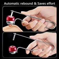 2PCS Cherry Pitter Tools, Cherry Seed Core Remover Olives Pitter Tool, Stainless Steel Cherries Corer, Great For Cherry, Jujube, Red Date, Hawthorn Or More 8 2PCS Cherry Pitter Tools, Cherry Seed Core Remover Olives Pitter Tool, Stainless Steel Cherries Corer, Great For Cherry, Jujube, Red Date, Hawthorn Or More -Peugeot Shop 51eg2DBByaL