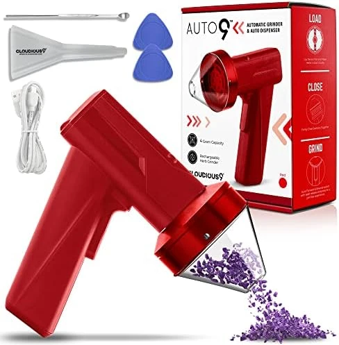 Auto9 2.5" Large Electric Grinder: Auto Spice Grinder With Auto Dispensing, Portable 4 Gram Capacity Grinder For Food Spices With Two-Direction Rocker Switch Block Free(Black) 6 Auto9 2.5" Large Electric Grinder: Auto Spice Grinder With Auto Dispensing, Portable 4 Gram Capacity Grinder For Food Spices With Two-Direction Rocker Switch Block Free(Black) - Image 6