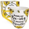 : Stepmom Gifts And Stepmother Gifts, Stepmom Mug And Stepmom Coffee Mug, Bee Gifts For Women, Bonus Mom Gifts And Bonus Mom Mug, Birthday Gits For Stepmom