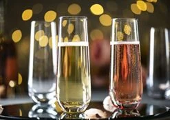 Stemless Glass Champagne Flutes, Cocktail Cups For Rose, Prosecco, Mimosa, Great For Weddings And Parties, Dishwasher Safe, 10.5 Oz, Set Of 8 9 Stemless Glass Champagne Flutes, Cocktail Cups For Rose, Prosecco, Mimosa, Great For Weddings And Parties, Dishwasher Safe, 10.5 Oz, Set Of 8 -Peugeot Shop 51ewsEtdwPL