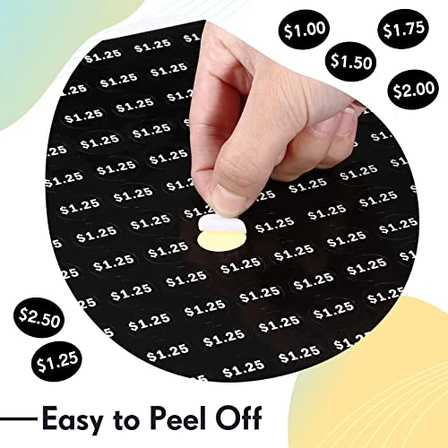 6 Sheets Vending Machine Price Labels Soda Snack $1.00 $1.25 $1.50 $1.75 $2.00 $2.50 Vending Machine Labels Stickers For Business (Black) 2 6 Sheets Vending Machine Price Labels Soda Snack $1.00 $1.25 $1.50 $1.75 $2.00 $2.50 Vending Machine Labels Stickers For Business (Black) - Image 2