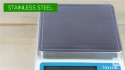 Taylor TE10FT 11-Pound Compact Digital Portion Control Scale, Stainless Steel, NSF -Peugeot Shop 51f7hJCwJ5L