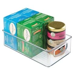 IDesign Plastic Storage Handles For Kitchen, Fridge, Freezer, Pantry, And Cabinet Organization, BPA-Free, Bin Set -Peugeot Shop 51fMblSnfBL