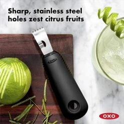 OXO Good Grips Citrus Zester With Channel Knife,Black 10 OXO Good Grips Citrus Zester With Channel Knife,Black -Peugeot Shop 51fYIALWA2L