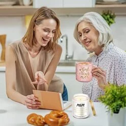 Mothers Day Gifts,Gifts For Mom From Daughter, Mom Gifts, Best Mom Ever Coffee Mug Set With Lavender Candles, Keychain, Christmas, Birthday Gifts For Mom, Wife, Women, Pregnant Mom -Peugeot Shop 51fYSYpR3nL