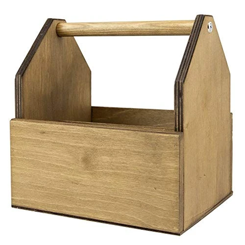 Ndiment Holder For Bar And Table Tops, Oak, Black, 18.5 X 15.5 X 20 Cm (Pack 1) 2 Ndiment Holder For Bar And Table Tops, Oak, Black, 18.5 X 15.5 X 20 Cm (Pack 1) - Image 2