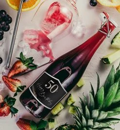 Coon 50th Birthday Wine Bottle Labels - 50th Birthday Party Favors - Golden Glamour -Peugeot Shop 51ffRofO7yL