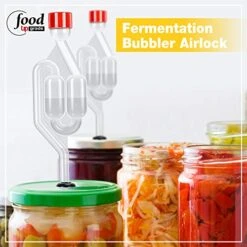ONEBOM Fermentation Airlock 3 Pack, S Type Airlock Twin Bubble With Grommets For Wine Sauerkraut Making 12 ONEBOM Fermentation Airlock 3 Pack, S Type Airlock Twin Bubble With Grommets For Wine Sauerkraut Making -Peugeot Shop 51fhEKizLgL