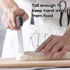 Dough Scraper Stainless Steel Bench Scraper Bread Cake Pastry Pizza Food Cutter With Measuring Scale Multipurpose Kitchen Baking Tool -Peugeot Shop 51fkDaY0cxL