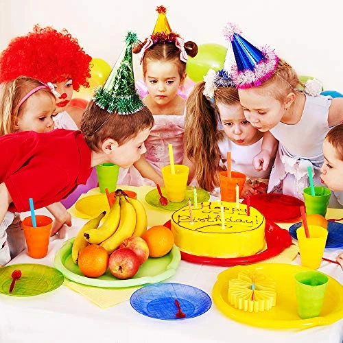 200 PCS Jumbo Smoothie Straws, Colorful Disposable Plastic Large Wide-mouthed Milkshake Straw (0.43" Diameter And 8.2" Long) 3 200 PCS Jumbo Smoothie Straws, Colorful Disposable Plastic Large Wide-mouthed Milkshake Straw (0.43" Diameter And 8.2" Long) - Image 3