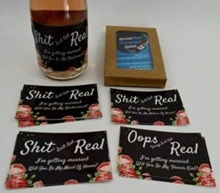 GENERIC (Set Of 16) Mini Champagne Labels For Bridesmaid, Matron Of Honor, Maid Of Honor & Flower Girl | 16 Funny Bridal Party Stickers For Mini Champagne Bottles. -Peugeot Shop 51gioYrfw4L