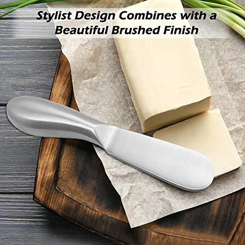 4 Pieces Cheese Spreader Set, SourceTon Stainless Steel Multipurpose Cheese And Butter Spreader Knives 4 4 Pieces Cheese Spreader Set, SourceTon Stainless Steel Multipurpose Cheese And Butter Spreader Knives - Image 4