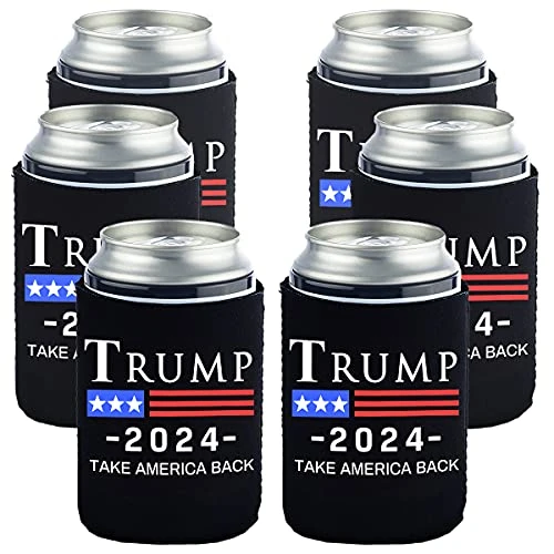 Donald Trump 2024 - Keep America Great - Can Coolie Political Drink Coolers Coolies 1 Donald Trump 2024 - Keep America Great - Can Coolie Political Drink Coolers Coolies