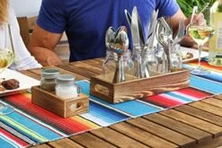 Mason Jar Salt And Pepper Shakers Set With Wood Caddy, Easy To Clean & Refill For Farmhouse Kitchen Table, Rustic Home Decor And Gifts -Peugeot Shop 51gurqwQ2FL