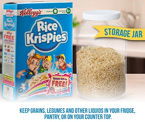 1 Gallon Glass Kombucha Jar - Home Brewing And Fermenting Kit With Cheesecloth Filter, Rubber Band And Plastic Lid - By Kitchentoolz 6 1 Gallon Glass Kombucha Jar - Home Brewing And Fermenting Kit With Cheesecloth Filter, Rubber Band And Plastic Lid - By Kitchentoolz - Image 6