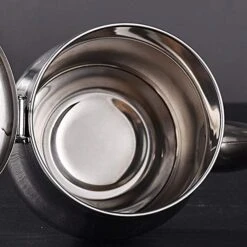 Stainless Steel Oil Can With Spout, Oil Dispenser Bottle Olive Oil Can Dispenser Drizzler,Kitchen Cooking Oil Jar Storage Container Canister Pourer Leak Proof (24oz(With Filter Mesh)) 9 Stainless Steel Oil Can With Spout, Oil Dispenser Bottle Olive Oil Can Dispenser Drizzler,Kitchen Cooking Oil Jar Storage Container Canister Pourer Leak Proof (24oz(With Filter Mesh)) -Peugeot Shop 51h4Vix36gL