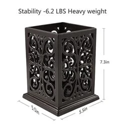 Vintage Decorative Kitchen Utensil Holder, Cooking Utensil Organizer For Countertop Cooking- Coffee Gold Utensil Holder 13 Vintage Decorative Kitchen Utensil Holder, Cooking Utensil Organizer For Countertop Cooking- Coffee Gold Utensil Holder -Peugeot Shop 51hILKJAESL