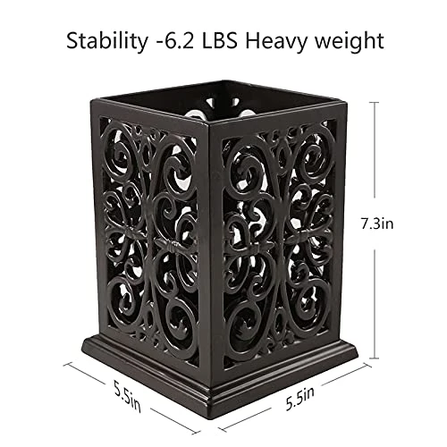 Vintage Decorative Kitchen Utensil Holder, Cooking Utensil Organizer For Countertop Cooking- Coffee Gold Utensil Holder 6 Vintage Decorative Kitchen Utensil Holder, Cooking Utensil Organizer For Countertop Cooking- Coffee Gold Utensil Holder - Image 6