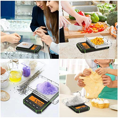 Mini Digital Weighing Scale, 300g By 0.01g, Multifunctional Kitchen Scale, Pocket Scale, Food Scale, Jewelry Scale, Kitchen Scale 300g (Battery Included) 3 Mini Digital Weighing Scale, 300g By 0.01g, Multifunctional Kitchen Scale, Pocket Scale, Food Scale, Jewelry Scale, Kitchen Scale 300g (Battery Included) - Image 3