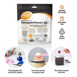 Disposable Tablespoon Measuring Spoons -protein Scoop- Coffee Scoop Measure, Fits In Spice Jars [20 Pack - 15 Ml] -Peugeot Shop 51hYbuV9gSL