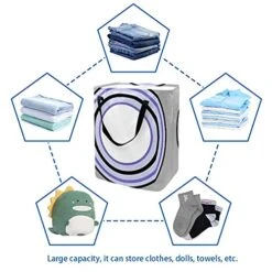 Laundry Hamper Basket Collapsible Large Clothes Basket Storage Basket Waterproof With Circle 19 Laundry Hamper Basket Collapsible Large Clothes Basket Storage Basket Waterproof With Circle -Peugeot Shop 51iRjsLuryS