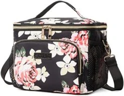 Insulated Lunch Bag For Women/Men, Leakproof/Expandable/2 Compartment (10L+4L) Cooler Tote Bag For Work School Outdoor, Wide Open Thermal Meal Prep Lunch Organizer Box For Kids/Adults, Purple -Peugeot Shop 51iSTYf86eL. AC