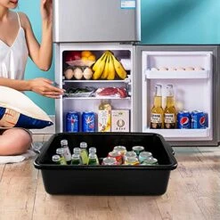 23 Quart Large Commercial Bus Tubs, Black Utility Bus Box Set Of 4 -Peugeot Shop 51iVnmfayNL