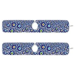 Kcldeci 2 Pack Faucet Mat Splash Guard For Kitchen Sink,Evil Eyeball 30x5 Inch Faucet Handle Drip Catcher Tray Absorbent Mat Fast Dry Mat For Kitchen, Bathroom -Peugeot Shop 51ieAcZiYKL