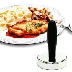 Norpro Grip-EZ Stainless Steel Meat Pounder, Black/Silver 5 Norpro Grip-EZ Stainless Steel Meat Pounder, Black/Silver -Peugeot Shop 51ijvlQkSFL