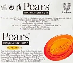 Ears Transparent Amber Soap 125 G (Pack Of 12) By EH Booth & Co Ltd -Peugeot Shop 51ijxBOYhYL