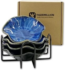 Ceramic Spoon Rest, TIGERMILLION Cooking Spoon Holder For Kitchen Counter/Stove Top/Dining Table House Warming Gift Dishwasher Safe (4pcs-Sunflower-White) -Peugeot Shop 51ivYtkxGL. AC