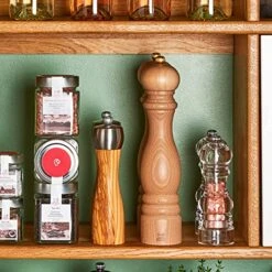 Peugeot 800-1 Bistro 4-Inch Pepper Mill, Natural, 3,94in, White -Peugeot Shop 51jVuoqMwPL 1