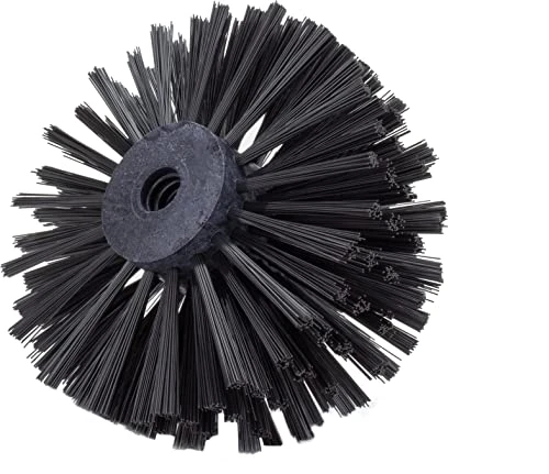 PARTA 45007EC03 Plastic Multi-Purpose Valve Brush, Pipe Brush, Round Brush With Polyester Bristles, Color Coded For Commercial Cleaning, Kitchen, Restaurant, Bathroom, 5.7 X 7 X 5.7 Inches, Black 1 PARTA 45007EC03 Plastic Multi-Purpose Valve Brush, Pipe Brush, Round Brush With Polyester Bristles, Color Coded For Commercial Cleaning, Kitchen, Restaurant, Bathroom, 5.7 X 7 X 5.7 Inches, Black