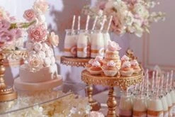 Biodegradable Paper Straws, 100 Pink Straws / Gold Straws For Party Supplies, Birthday, Wedding, Bridal / Baby Shower, Christmas Decorations And Holiday Celebrations -Peugeot Shop 51jZQlefRuL