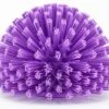 PARTA 45005EC68 Plastic Multi-Purpose Valve Brush, Pipe Brush, Round Brush With Polyester Bristles, Color Coded For Commercial Cleaning, Kitchen, Restaurant, Bathroom, 3.9 X 5 X 3.9 Inches, Purple