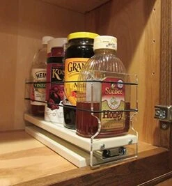 Vertical Spice - 3x1x11 DC - Spice Rack - Large Container Drawer - Size: 3.45" Width X 5.0" Height X 10.6" Depth - Made In USA -Peugeot Shop 51jp7KU4rXS