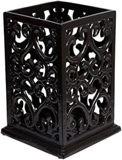 Decorative Kitchen Utensil Holder,Vintage Cooking Utensil Organizer Cast Iron Utensil Holder For Cooking Tools, Coffee Gold -Peugeot Shop 51kABgwHECS. AC