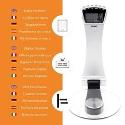 KS4000 Wall Mounted Digital Display 3KG (6.6lbs) Kitchen Scales -Peugeot Shop 51kKs4pDIcL