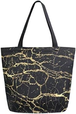 ZzWwR Vintage Nautical Seahorse Starfish Old Map Print Extra Large Canvas Shoulder Tote Top Storage Handle Bag For Gym Beach Weekender Travel Reusable Grocery Shopping -Peugeot Shop 51kTMtjrawL. AC