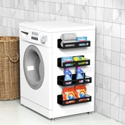 SPPDAG Magnetic Spice Rack, 4 Pack Kitchen Organization Fridge Condiment Rack, Super Strong Magnetic Shelf For Refrigerator 11 SPPDAG Magnetic Spice Rack, 4 Pack Kitchen Organization Fridge Condiment Rack, Super Strong Magnetic Shelf For Refrigerator -Peugeot Shop 51kYwC3RvSL