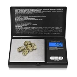 Digital Pocket Scale, 200g/0.01g Gram Scale, Mini Scale Gram And Ounce, Small Food Scale, Herb Scale, Jewelry Scale Portable Scale With Tare, Stainless Steel, LCD -Peugeot Shop 51kau2sXzWL